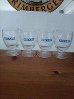 4 Ricard glazen uit Frankrijk, Verzamelen, Glas en Borrelglaasjes, Ophalen of Verzenden, Zo goed als nieuw, Overige typen