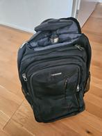 Samsonite laptop/rugtas trolley met wielen, Computers en Software, Laptoptassen, Ophalen, 17 inch of meer, Gebruikt, Trolleytas