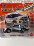 Matchbox Ford Police Interceptor - Nieuw in verpakking, Ophalen of Verzenden, Nieuw, Auto