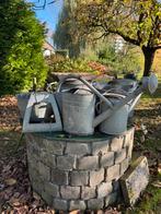 Oude zinken gieters en teilen, Tuin en Terras, Ophalen, Zo goed als nieuw, Gietijzer, Overige typen