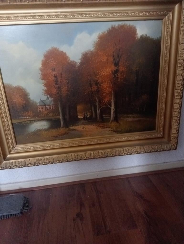 Olieverf schilderij, Antiek en Kunst, Ophalen of Verzenden
