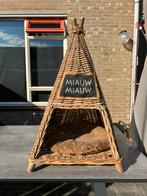 Kattenmand rotan piramide miauw miauw, Dieren en Toebehoren, Kattenmanden, Ophalen of Verzenden, Zo goed als nieuw, Riet