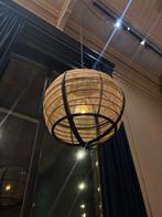 4st. Gebruikte restaurant lamp, Ophalen of Verzenden, Gebruikt, Metaal, Minder dan 50 cm