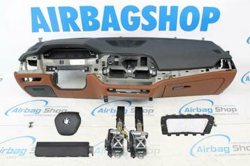 Airbag set Dashboard HUD leder zwart/bruin BMW 3 serie G20 beschikbaar voor biedingen