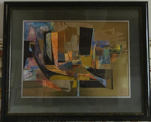 Isa van der Zee, Antiek en Kunst, Kunst | Schilderijen | Abstract, Ophalen of Verzenden