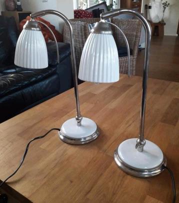 2 Space Age Vintage look Tafellampen, in sublieme staat! beschikbaar voor biedingen