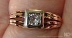 Zeldzame Art Deco 14K ring met Topaas –2,32 g, Verzenden, Goud, Ring, Met edelsteen