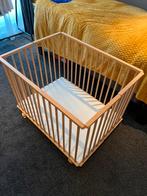 Box naturel, Kinderen en Baby's, Boxen, Ophalen, Gebruikt, Rechthoekig, Wieltjes