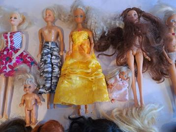 Gigantische poppen verzameling van 23 poppen - model Barbie beschikbaar voor biedingen