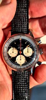 Enicar sherpa graph MK1b chrono chronograaf VINTAGE horloge, Ophalen of Verzenden, Staal, Rolex