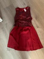 Jurk rood maat 146, Kinderen en Baby's, Kinderkleding | Maat 146, Ophalen of Verzenden, Zo goed als nieuw, Meisje, Jurk of Rok