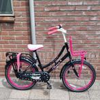 Te koop super stoere hippe volare Meiden fiets zwart roze, Ophalen, Zo goed als nieuw, 20 inch, Volare