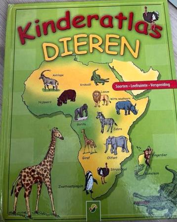 Kinderatlas Dieren  Soorten leefruimte verspreiding  beschikbaar voor biedingen