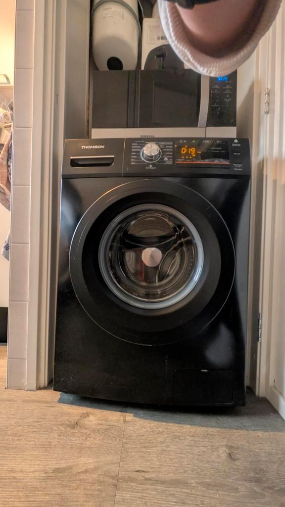Thomson TW814BKEU Wasmachine - Uitstekende Staat, Witgoed en Apparatuur, Wasmachines, Zo goed als nieuw, Voorlader, 6 tot 8 kg
