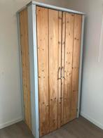 Kast steigerhout, Ophalen, Gebruikt, 25 tot 50 cm, 200 cm of meer