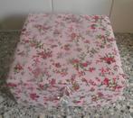 SIERADENKISTJE HOUT MET STOF BEKLEED, SIERADENDOOS, Ophalen of Verzenden, Zo goed als nieuw