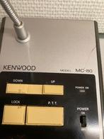Kenwood mc 80 tafel mike, Telecommunicatie, Zenders en Ontvangers, Ophalen of Verzenden, Gebruikt
