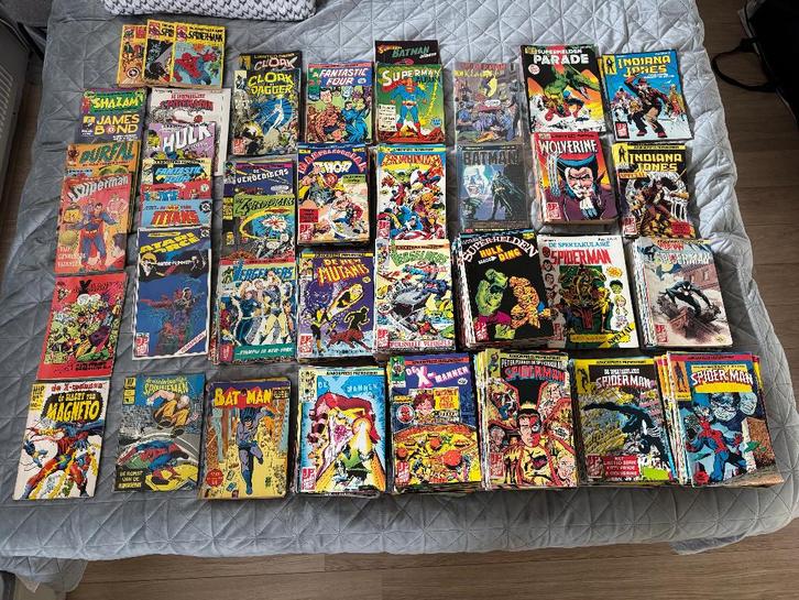 NL Junior Press Comic Collectie (Marvel) - ruim 500 titels, Boeken, Strips | Comics, Gelezen, Meerdere comics, Europa, Ophalen