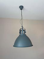 Hanglamp en wandlamp, grijs, metaal, Huis en Inrichting, Lampen | Hanglampen, Metaal, Zo goed als nieuw, Ophalen, 75 cm of meer