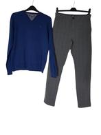 Mooie gebreide blauwe TOMMY HILFIGER trui maat 176., Kinderen en Baby's, Kinderkleding | Maat 176, Verzenden, Trui of Vest, Jongen
