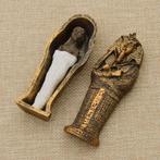 Egyptische Mummy Toetanchamon Beeldje Decoratie Tombe Farao, Verzenden, Nieuw, Mens