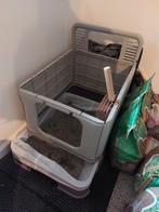 Cat litterbox kattenbak, Ophalen