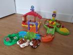 Vtech zoef zoef dieren manege met 2 paarden, Ophalen, Zo goed als nieuw, 6 maanden tot 2 jaar
