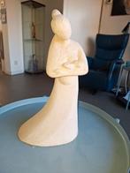 Madonna met Kind - Handgemaakte Keramiek, Antiek en Kunst, Kunst | Beelden en Houtsnijwerken, Ophalen of Verzenden