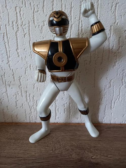 Power Rangers Mighty Morphin White projector, Kinderen en Baby's, Speelgoed | Actiefiguren, Zo goed als nieuw, Ophalen of Verzenden