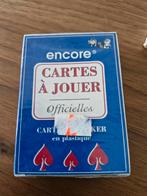 Speelkaarten Officiële Encore Cartes À Jouer, Ophalen of Verzenden, Zo goed als nieuw, Speelkaart(en)