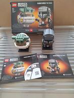 Lego Brickheadz Star Wars 75317 Mandalorian & The Child, Ophalen of Verzenden, Zo goed als nieuw, Complete set, Lego