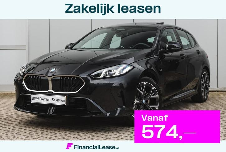 BMW 1 Serie 120 M Sport Automaat / Panoramadak / Sportstoele, Auto's, BMW, Bedrijf, Lease, Financial lease, 1-Serie, Achteruitrijcamera