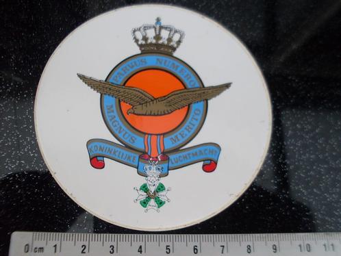 sticker koninklijke luchtmacht KLu logo embleem wapen leger, Verzamelen, Stickers, Zo goed als nieuw, Bedrijf of Vereniging, Verzenden