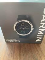Garmin Vivoactive 3 - Topconditie!, Sieraden, Tassen en Uiterlijk, Smartwatches, Afstand, Zwart, Ophalen of Verzenden, Zo goed als nieuw
