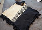 Poncho,  wol, Kleding | Dames, Ophalen of Verzenden, Nieuw, Blauw