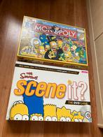 The simpsons monopoly en scene it, Vijf spelers of meer, Ophalen of Verzenden, Zo goed als nieuw