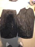 2 Grote Zwarte Reistassen met Wieltjes - Zo Goed Als Nieuw, Ophalen, Zo goed als nieuw, Zwart