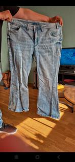 Spijkerbroek met split. Maat 50, Kleding | Dames, Spijkerbroeken en Jeans, Rainbow, Ophalen of Verzenden, Zo goed als nieuw, Blauw