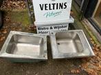2 x Horeca Spoelbak 50 x 60 cm., Ophalen, Gebruikt, Overige merken