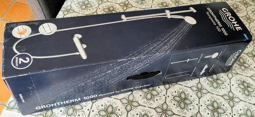 Grohe Grohetherm 1000 Tempesta 100 Doucheset 2 straalsoorten, Doe-het-zelf en Verbouw, Sanitair, Nieuw, Douche, Chroom, Ophalen