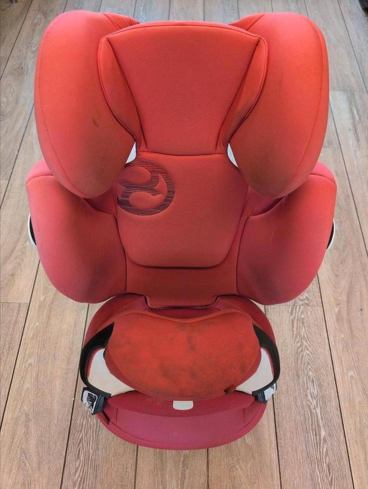 CYBEX PALLAS M-FIX ( MET ISOFIX ), Kinderen en Baby's, Autostoeltjes, Gebruikt, Overige merken, 15 t/m 36 kg, Isofix, Afneembare rugleuning