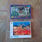 Gratis 2 puzzels, Ophalen of Verzenden, 500 t/m 1500 stukjes, Gebruikt, Legpuzzel