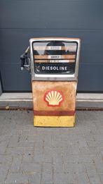 Shell Diesoline benzinepomp Satam Tokheim Gilbarco patina, Ophalen, Gebruikt