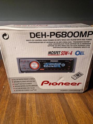 Pioneer deh-p6800mp autoradio beschikbaar voor biedingen