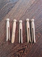 45 antieke houten knijpers, Antiek en Kunst, Ophalen