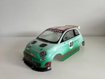 Tamiya Fiat 500 Abarth M-chassis body 1/10 rc auto beschikbaar voor biedingen