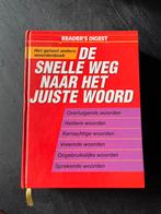 De snelle weg naar het juiste woord, Boeken, Overige uitgevers, Ophalen of Verzenden, Zo goed als nieuw, Nederlands