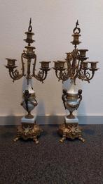 Antieke kandelaars, Ophalen, Koper of Brons