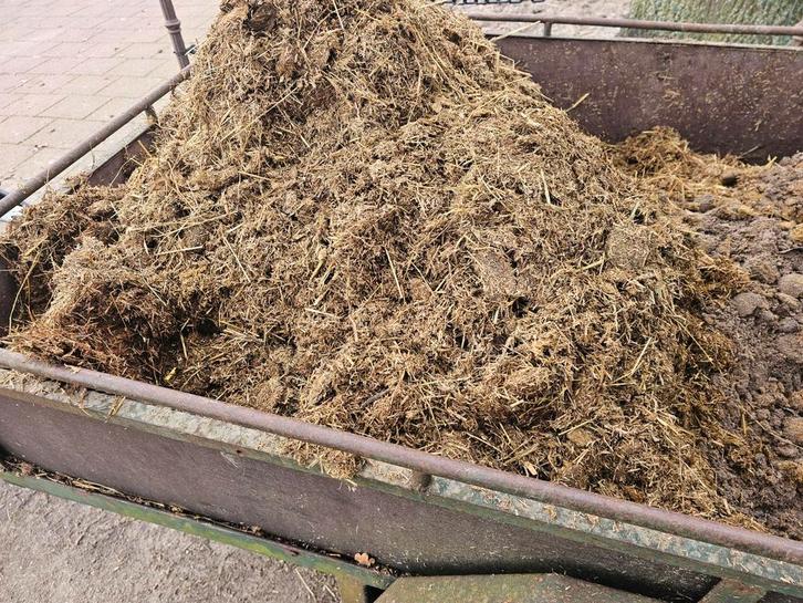 Paardenmest (ligt al op aanhanger), Tuin en Terras, Aarde en Mest, Ophalen of Verzenden