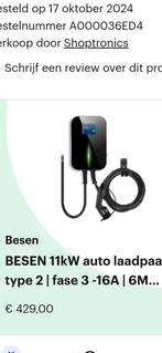 Besen 11kW Laadpaal 3 fase 16 ampère type 2, Ophalen of Verzenden, Zo goed als nieuw, Laadpaal